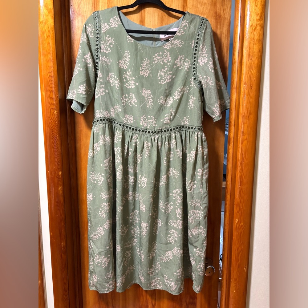 JessaKae Sage Floral Dress
